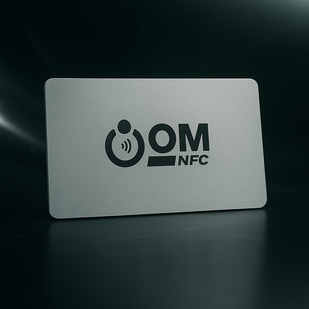 Textured Metal card